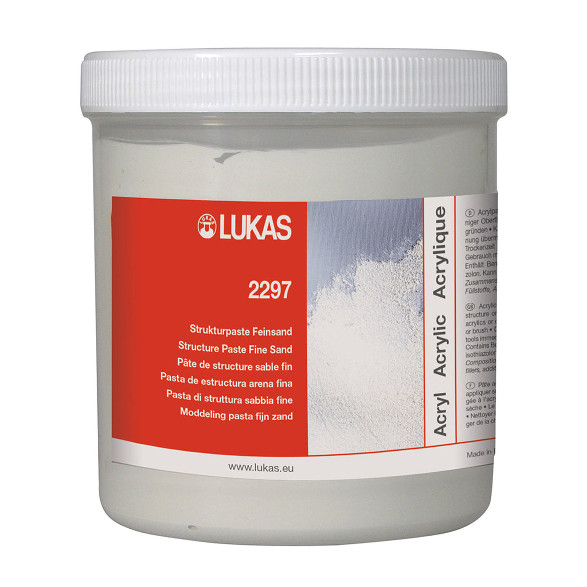 Структурна паста LUKAS Фин пясък 125 250 ml
