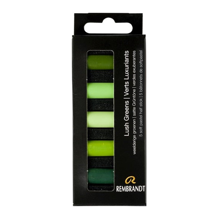 Сухи пастели Rembrandt 5 бр – Lush Greens