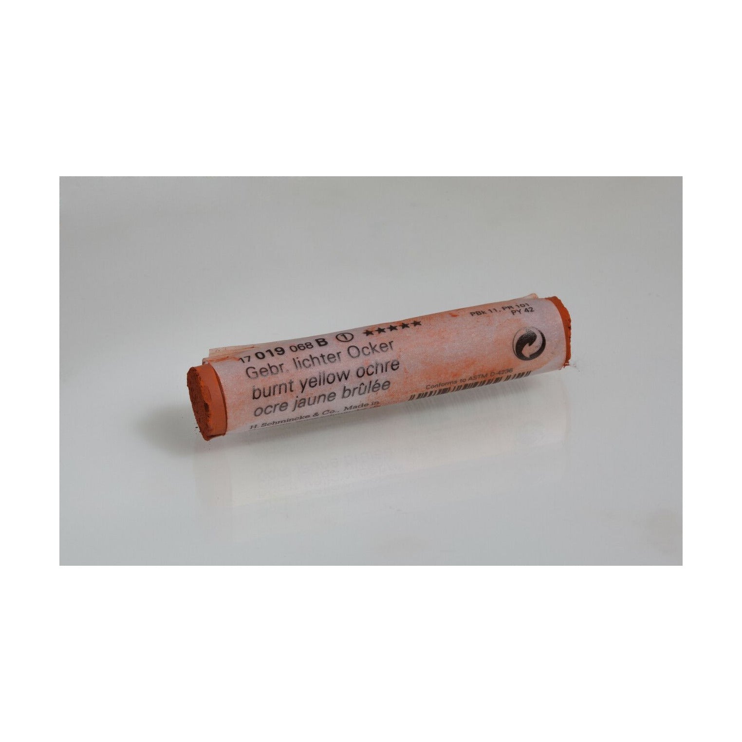Сух пастел Schmincke FINEST EXTRA-SOFT – Серия 1 – 019 B burnt yellow ochre