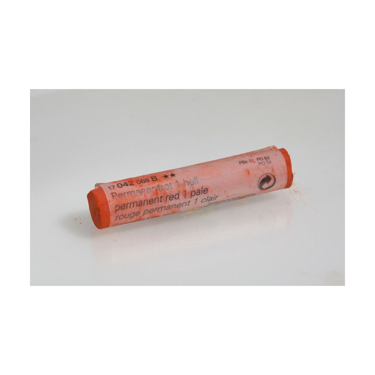 Сух пастел Schmincke FINEST EXTRA-SOFT – Серия 1 – 042 B permanent red 1 pale