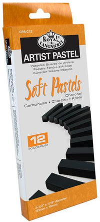 Сухи пастели - Royal & Langnickel SET12 черни нюанси — изображение 1
