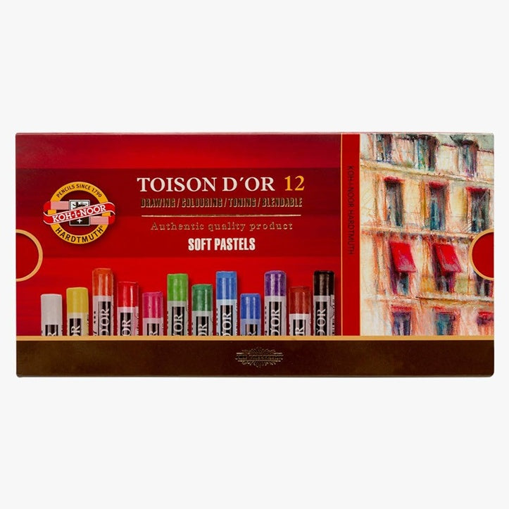 Сухи пастели Toison d'Or / 12 бр. — изображение 1