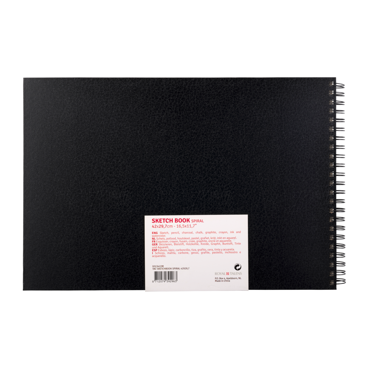 Скицник Talens 30 x 42 см, 110 g/m2, 30 листа