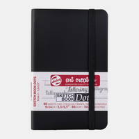 Скицник ROYAL TALENS Talens Art Creation DOT Black 9 x 14 см, 80 листа