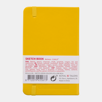 Скицник Talens Art Creation Golden Yellow 9 x 14 см, 140 г, 80 листа - твърди корици