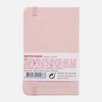 Скицник ROYAL TALENS Art Creation Pastel Pink 9 x 14 cm, 140 g, 90 листа, твърди корици