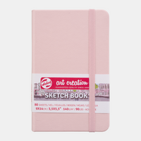 Скицник ROYAL TALENS Art Creation Pastel Pink 9 x 14 cm, 140 g, 90 листа, твърди корици