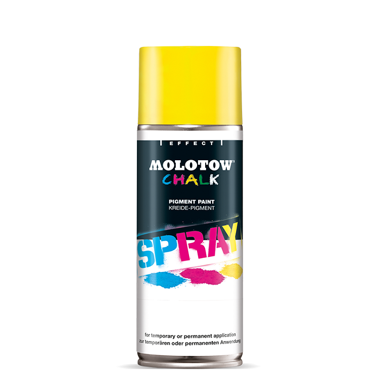 Тебеширена спрей - боя Molotow Chalk Pigment 400 мл — изображение 1