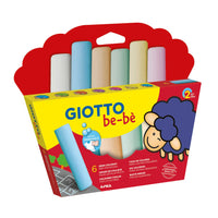 Тебешири за асфалт GIOTTO Be-Be 6 бр.