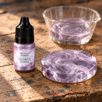 Течен металически пигмент за епоксидна смола 5 ml – хамелеон лилаво (Colorful Purple)