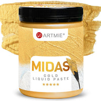 Течна метална паста ARTMIE MIDAS злато — изображение 3