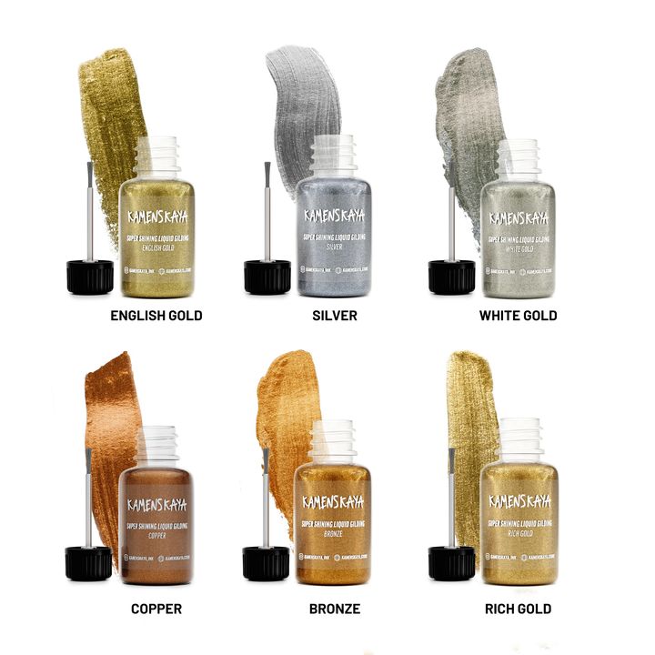 Течни метали за позлатяване KAMENSKAYA 20 ml — изображение 1