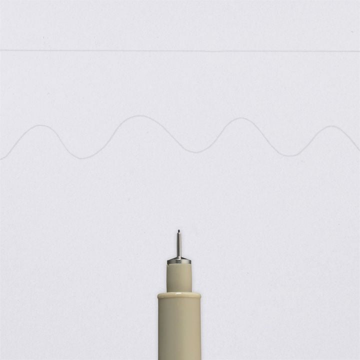 Техническа писалка SAKURA Pigma Micron светлосиво — изображение 4