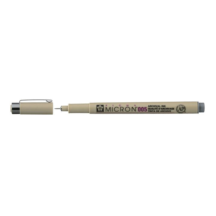Техническа писалка SAKURA Pigma Micron тъмно сиво — изображение 1