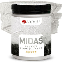 Течна метална паста ARTMIE MIDAS silver – 450 мл