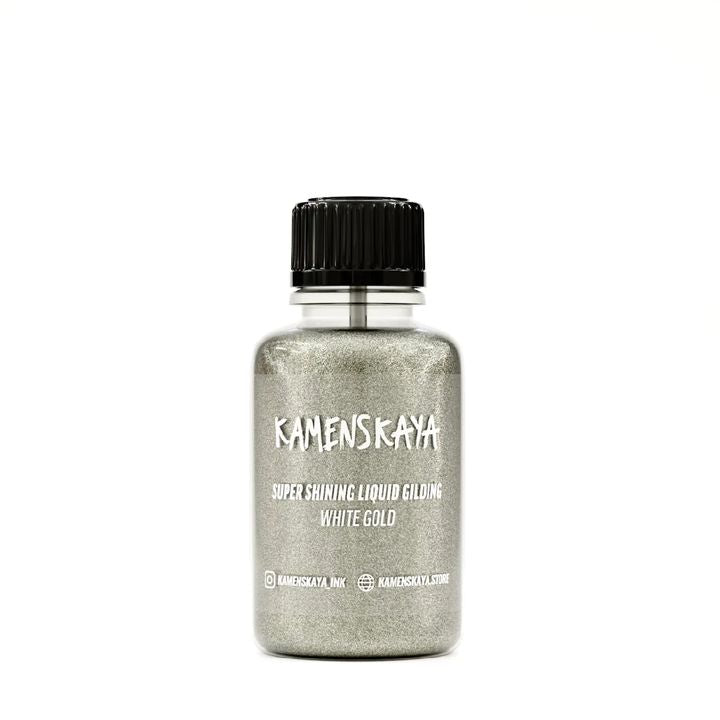Течни метали за позлатяване KAMENSKAYA 20 ml – бяло злато