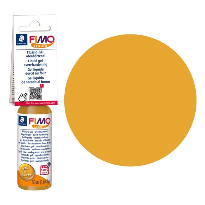 Течен гел FIMO 50ml – Злато