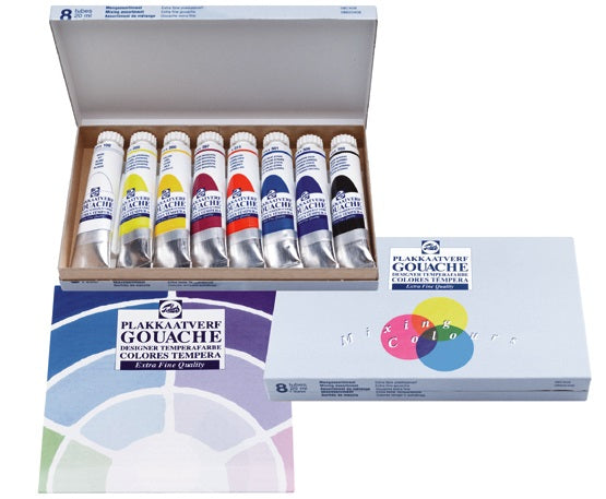 Темпери GOUACHE TALENS комплект 8x20 мл — изображение 1