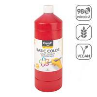 Темперна боя Creall, 1 000 ml – червено