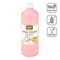 Темперна боя Creall, 1 000 ml – розово