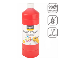 Темперна боя Creall, 1 000 ml – светлочервено