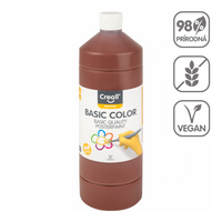 Темперна боя Creall, 1 000 ml – тъмнокафяво