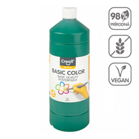 Темперна боя Creall, 1 000 ml – тъмнозелено
