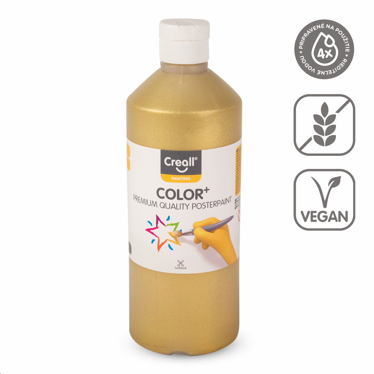 Темперна боя Creall CREALLCOLOR 500 ml - злато