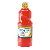 Темперна боя GIOTTO School Paint 1000 ml – червена