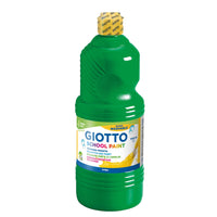Темперна боя GIOTTO School Paint 1000 ml – зелена