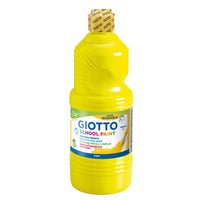 Темперна боя GIOTTO School Paint 1000 ml – жълта