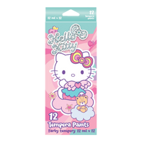 Темперни бои Colorino Hello Kitty в тубичка, 12 цвята
