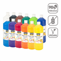 Темперни бои Creall, 1 000 ml, микс от цветове – 12 ×