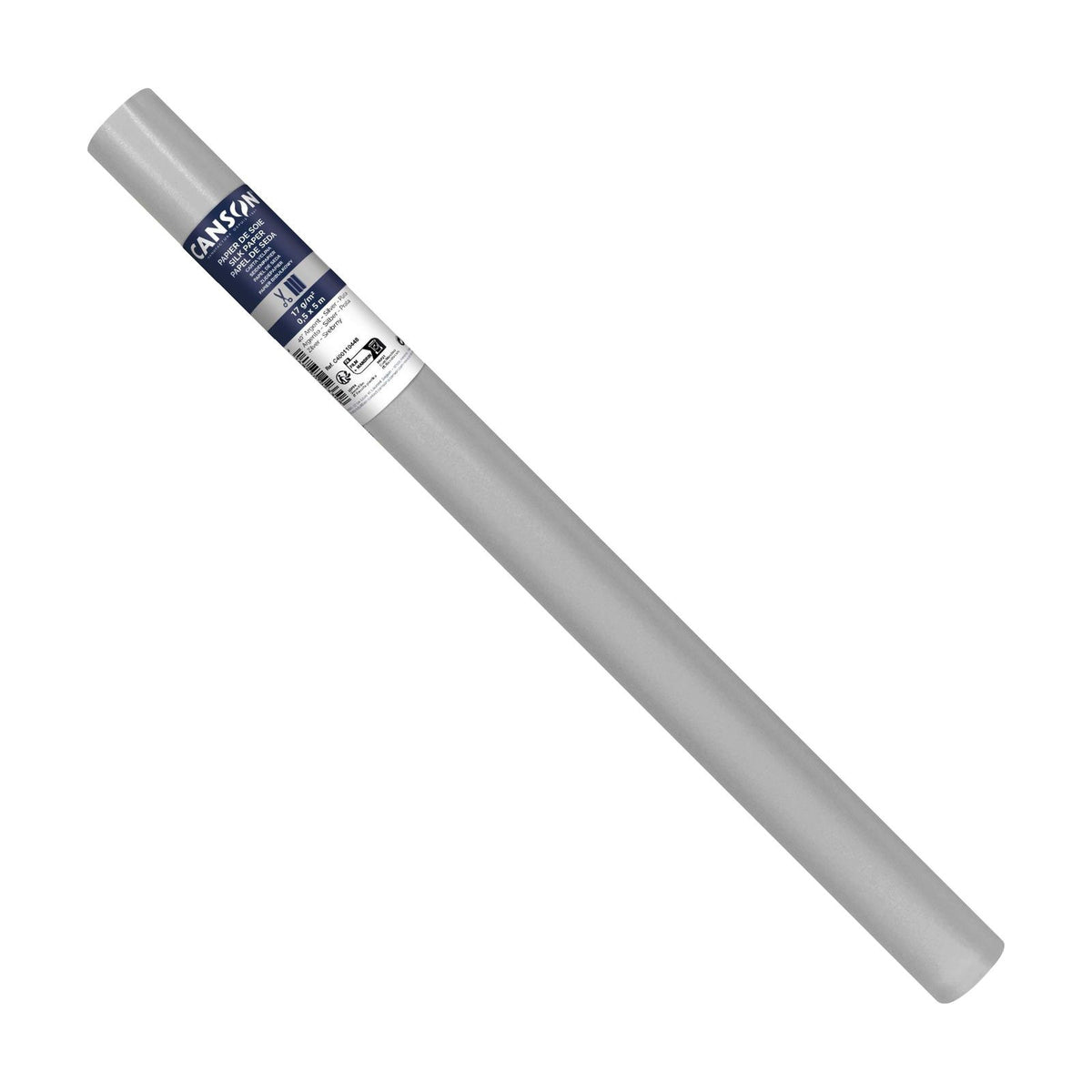 Тишу хартия CANSON на ролка 50 x 500 см, 17 g – Сребро