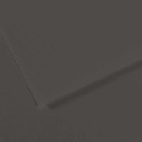 Тонирана хартия CANSON Mi-Teintes 50 x 65 cm – 160 g/m² – Въгленово сиво 184