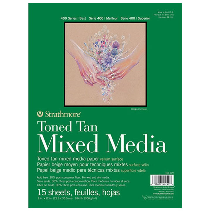 Тонирана хартия Strathmore Mixed media Tan — изображение 1