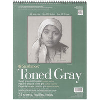 Тонирана хартия за скициране Strathmore  Gray — изображение 3