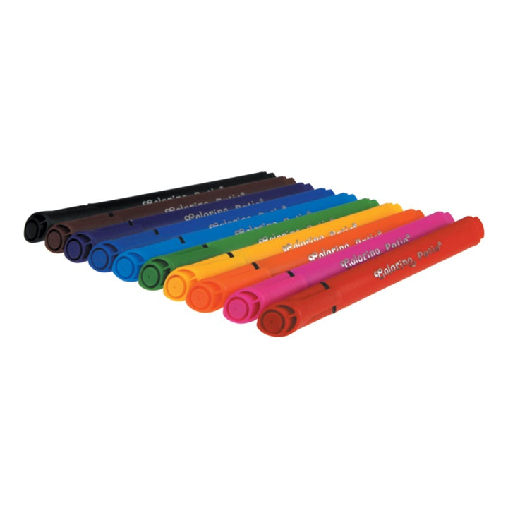 Триъгълни маркери JUMBO Colorino 10 бр. — изображение 3