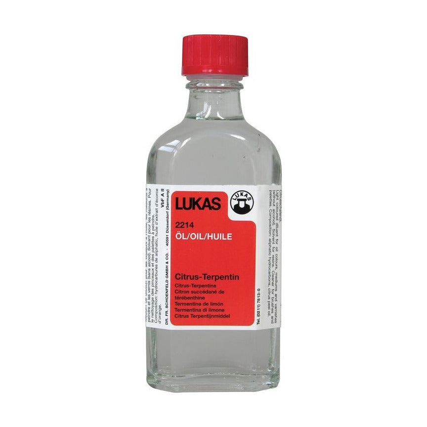 Цитрусов терпентин LUKAS за маслени бои 125 ml