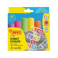 Цветни Jumbo тебешири JOVI 6 бр. — изображение 1