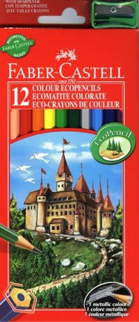 Цветни моливи Castell комплект- 12 цвята — изображение 1