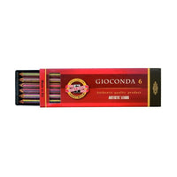 Цветни моливи Gioconda Magic 5,6 мм / комплект от 6 броя — изображение 1