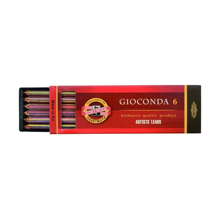 Цветни моливи Gioconda Magic 5,6 мм / комплект от 6 броя — изображение 1