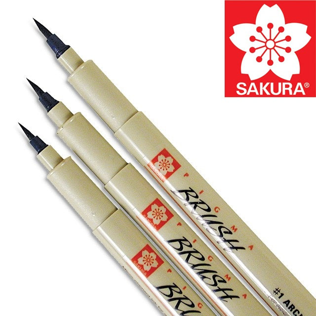 Творческа писалка SAKURA Pigma Brush — изображение 3