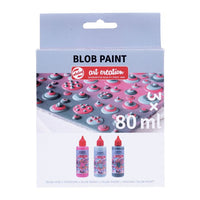 Творчески комплект Art Creation Blob Paint розово 3 x 80 ml — изображение 1