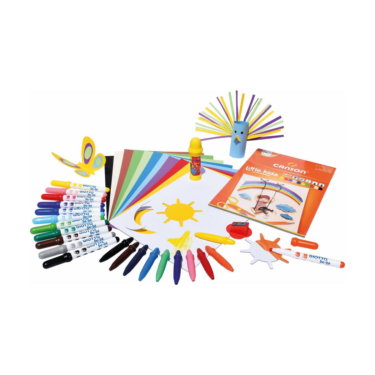 Творчески комплект GIOTTO be-bè Little Creations 58 части