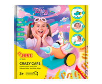 Творчески комплект за моделиране JOVI Tech Crazy Cars Фантазия 14 бр.