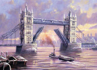 Творчески комплект за живопис - Tower Bridge A3 — изображение 1
