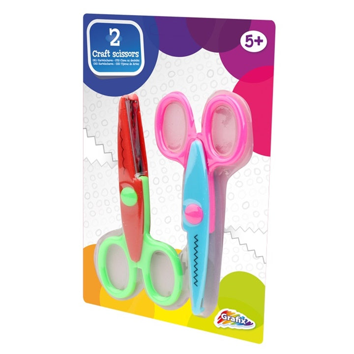 Творчески ножици Grafix - 2 броя — изображение 1
