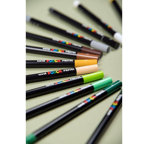 Posca KPA-100 24C маслени пастели, комплект, микс от цветове